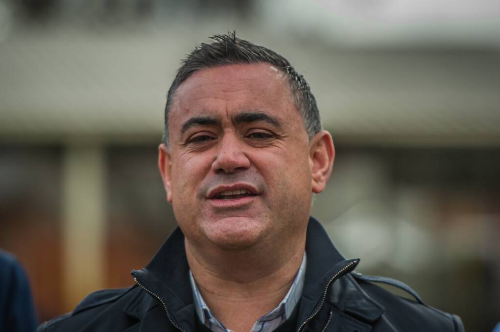 “The jobs have been identified and are on track for delivery to Queanbeyan in the next 18 months.” Deputy Premier John Barilaro hopes the public sector jobs will boost his hometown. Photo: Karleen Minney