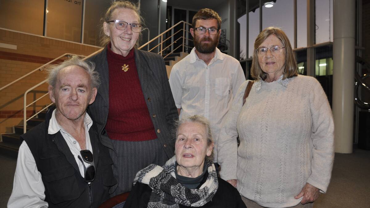 DISSAPOINTED: Nerriga district Terry Wood, Leonie Wood, Helen Rolland, Nick Evison and Sue Patrick when they pitched their case to Goulburn Mulwaree Council in August last year. 