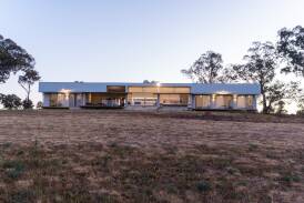 Modest in size and budget, Wombat House celebrates its place and the horizontality of the landscape. Pictures by Rachael Lenehan. 