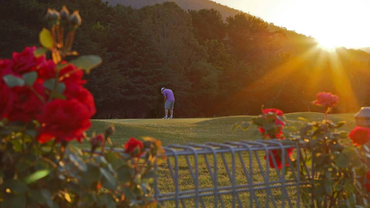 SUNSHINE ON GREEN: Braidwood Golf Club: Photo: supplied