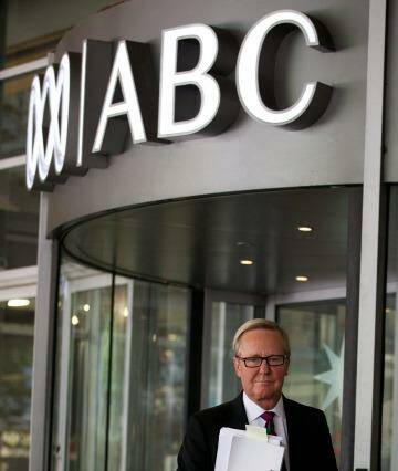 Gone: The host of <i>7.30</i> NSW, Quentin Dempster, an ABC employee of more than 30 years, has lost his program. Photo: Wolter Peeters