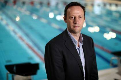 Move welcome: Swimming Australia chief executive Mark Anderson. Photo: Alex Ellinghausen