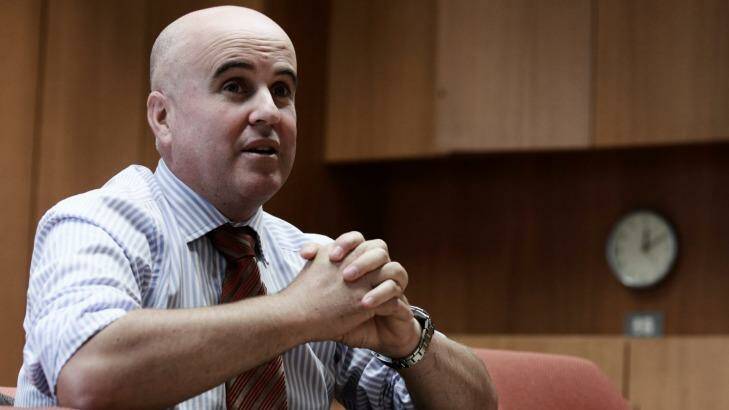 Education Minister Adrian Piccoli has been forced to defend Education Department's IT system. Photo: Louie Douvis