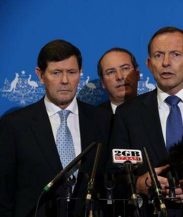 Prime Minister Tony Abbott on Wednesday. Photo: Andrew Meares