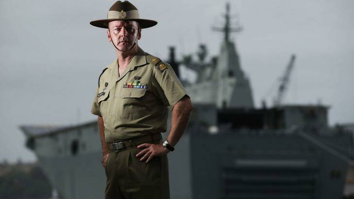 Major Stuart McCarthy is calling for a public inquiry into the ADF's use of antimalarial drug mefloquine. Photo: Brendon Thorne