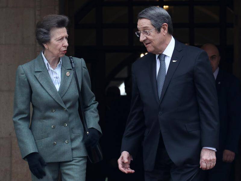 Princess Anne has been cited as the muse for a gender-blurring menswear collection by Fendi. (EPA PHOTO)