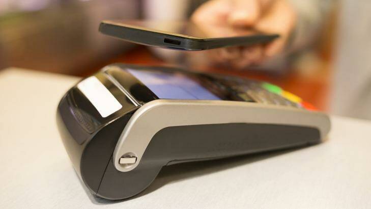 NFC chips are increasingly used for instant payment methods, including via smartphones. Photo: Visa