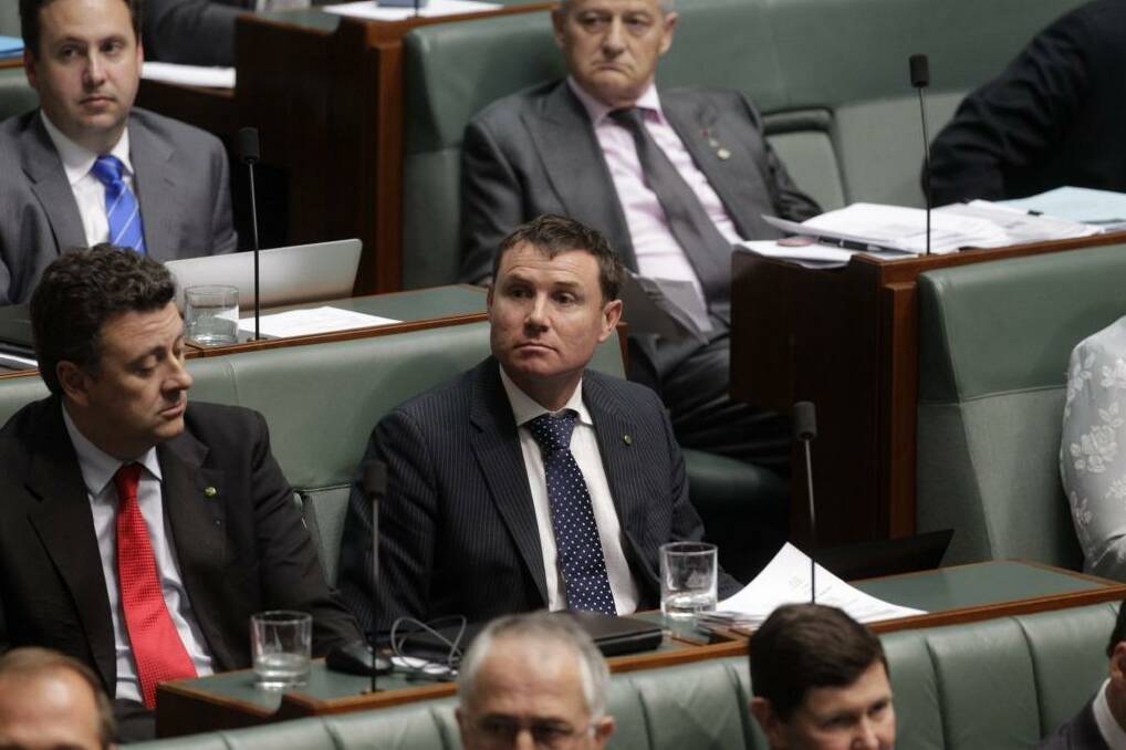 Not with 'Team Australia': Liberal MP Andrew Laming. Photo: Andrew Meares