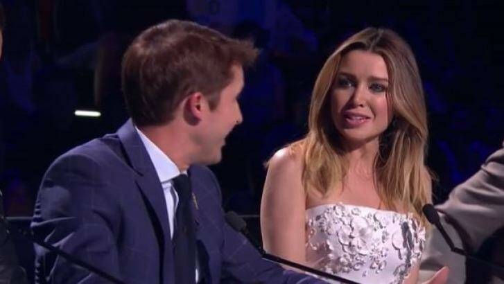 X Factor judge James Blunt accused Dannii Minogue of being disingenuous and biting his head off whenever he criticised her.