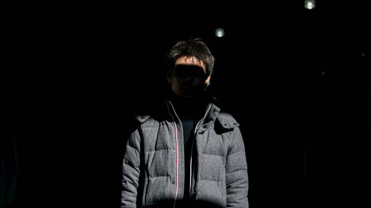 Day trader CIS. He likes to stay anonymous as he’s worried about robbery or extortion.  Photo: Shiho Fukada/Bloomberg