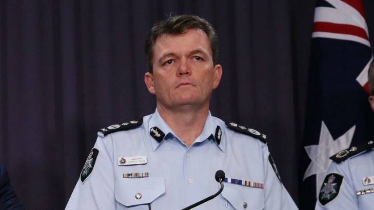 AFP Commissioner Andrew Colvin said the alleged offence was "fairly sophisticated and well-planned". Photo: Andrew Meares