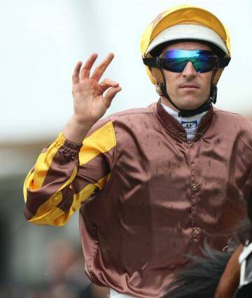 Still in the saddle: Hugh Bowman will ride at Warwick Farm on Friday despite being suspended. Photo: Damian Shaw