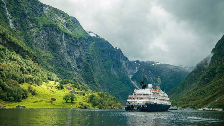 The MS Hebridean Sky in Norway on an APT Majestic Fiords cruise. Photo: APT