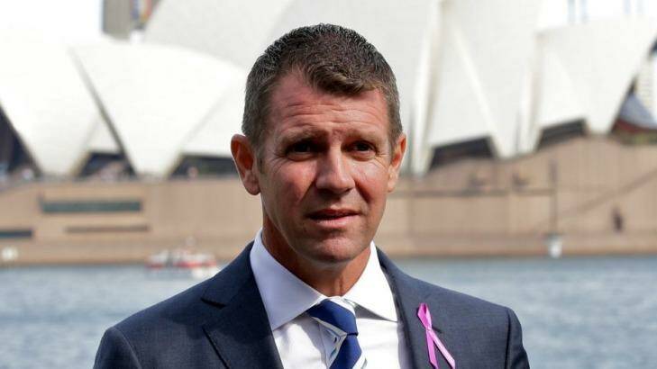 Premier Mike Baird will not put a number on how many lots will be released. Photo: Edwina Pickles