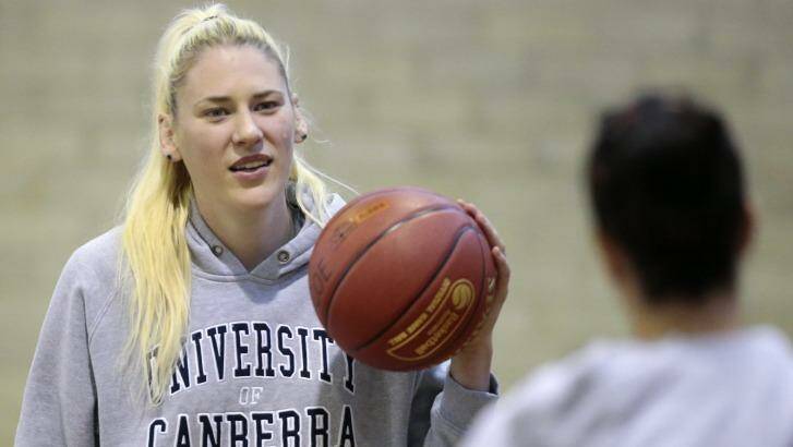 Lauren Jackson if confident she can return to her best after a horror run of injuries. Photo: Jeffrey Chan