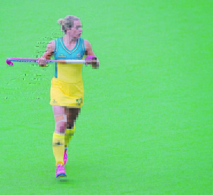 STEADY: Orange export Edwina Bone believes the pressure will be on the  Hockeyroos defence in tonight’s semi-final clash with South Africa.
