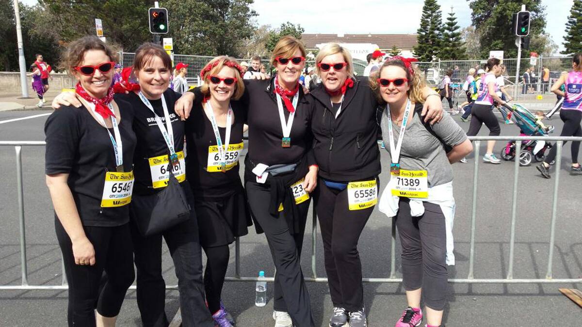 Local ladies take on the City to Surf