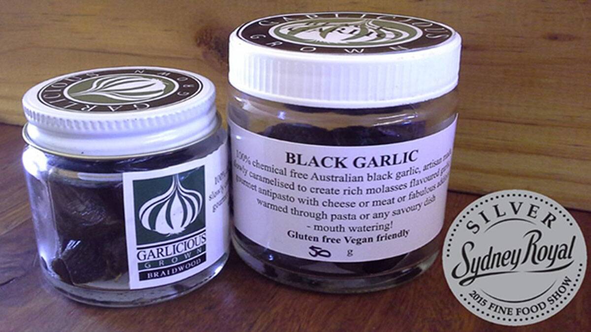 Two RAS Silver Medals for Garlicious Grown Black Garlic.  