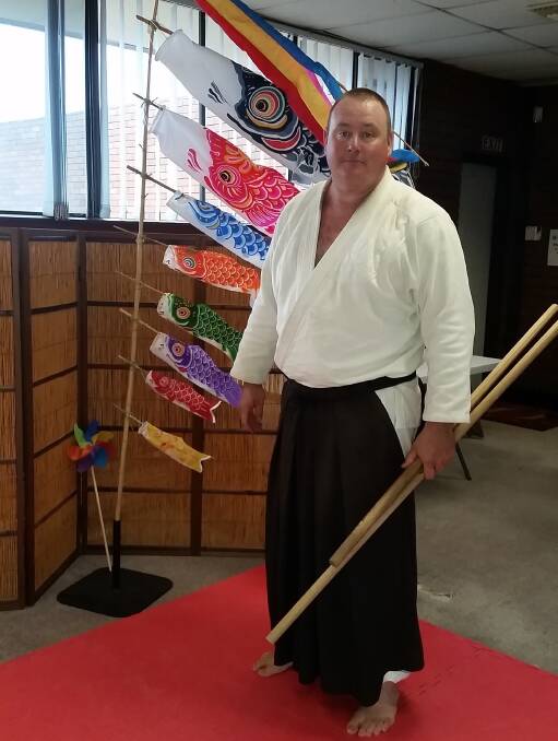 Matthew Hulse instructs Aikido. Photo: supplied.