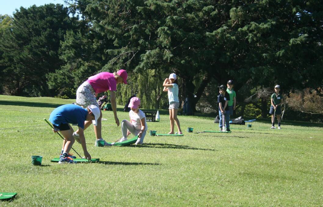 Pictures from the MyGolf School Holiday Program