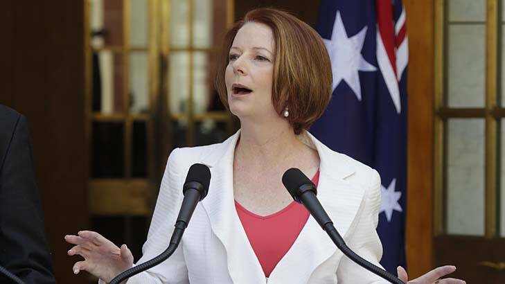 "We all want to wake up in a world where Israel can live behind secure borders" ... Prime Minister Julia Gillard.