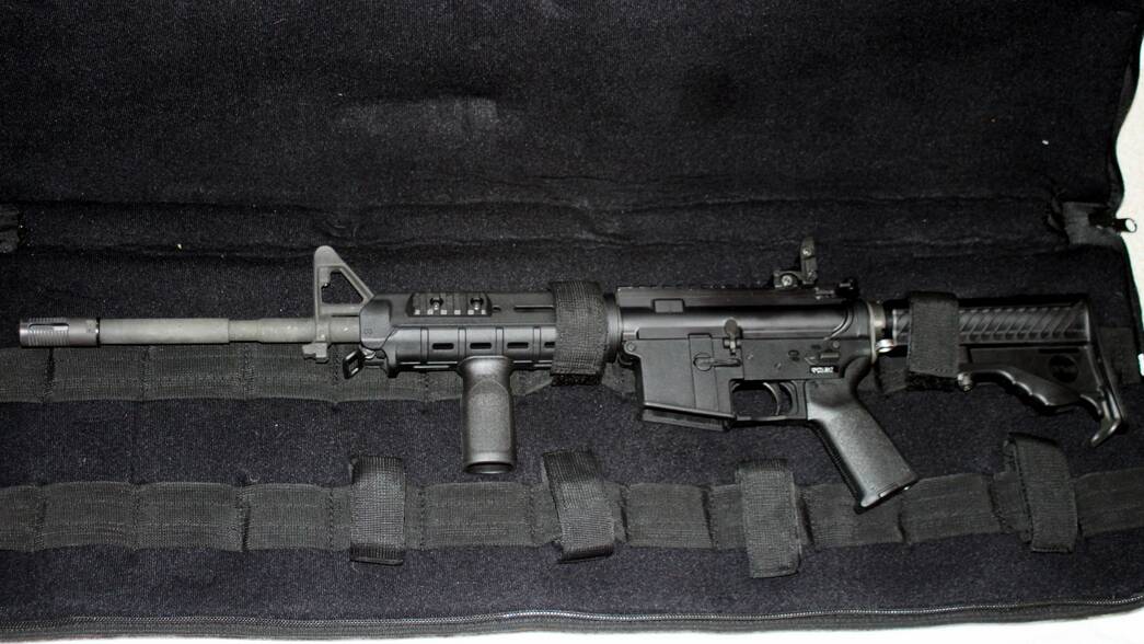 A Bushmaster AR-15 rifle, similar to one used in the Sandy Hook Elementary School shootings. Photo: FLICKR
