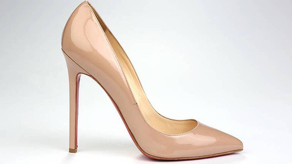 Christian Louboutin Pigalle heels, $695, 02 8203 0902.