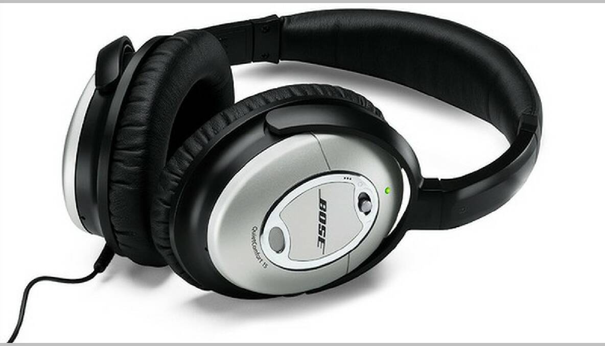 Bose Quiet Comfort 15 acoustic noise cancelling headphones from David Jones $449.