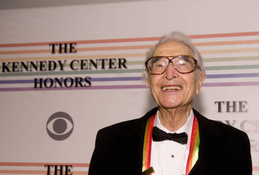 Dave Brubeck poses for photos on the red carpet before the 32nd Kennedy Center Honors at Kennedy Center Hall of States on December 6, 2009 in Washington, DC. Photo by Kris Connor/Getty Images