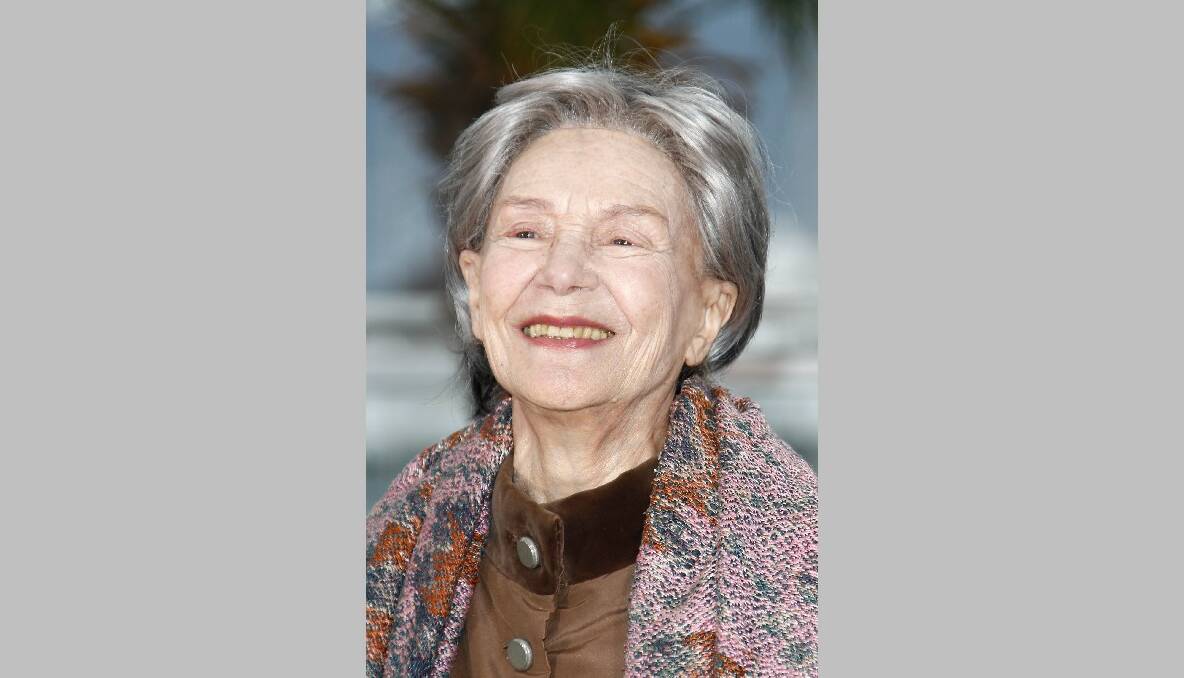 Actres Emmanuelle Riva. Photo by Andreas Rentz/Getty Images