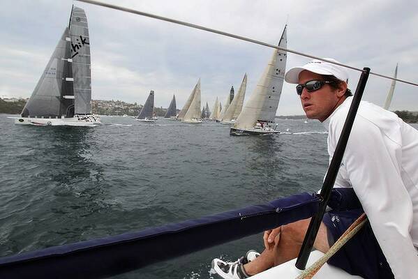 Lahana in race one of the CYCA Trophy Passage Series. Photo: Dallas Kilponen