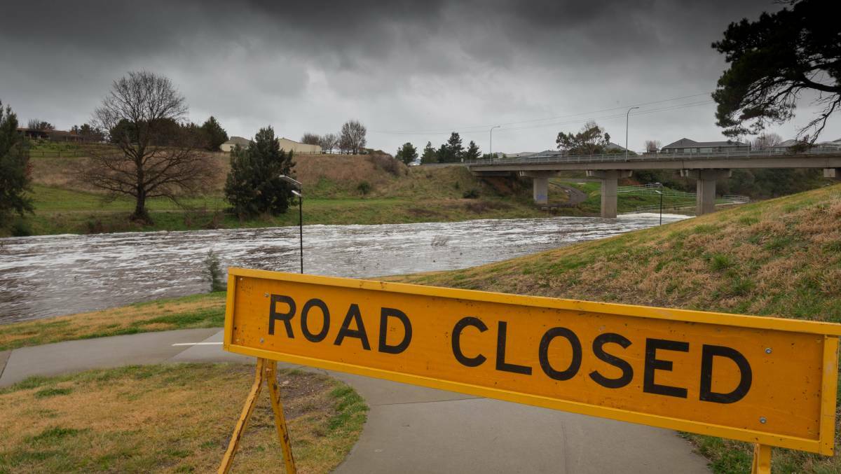 A flood watch is current for areas including Braidwood and Goulburn as well as catchments around the Queanbeyan river. Photo: file