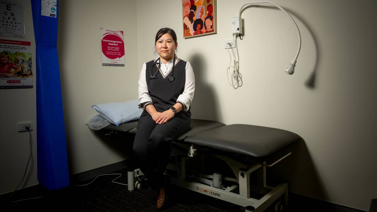 Dr Betty Ge is part of a class action lawsuit claiming unpaid unrostered wages from Calvary and Canberra hospitals. Picture by Elesa Kurtz