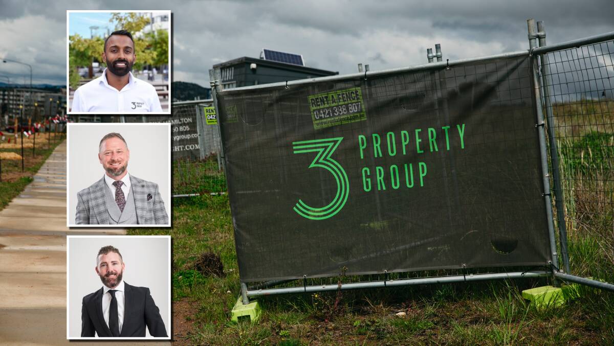 From top, Paul Hamilton, Jaime Farrelly and Gary Kelly were all directors of 3 Property Group 13 Pty Ltd at various times. Pictures by Dion Georgopoulos, supplied 