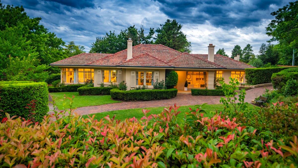 This historic Canberra home sold at auction for more than $5 million. Picture supplied