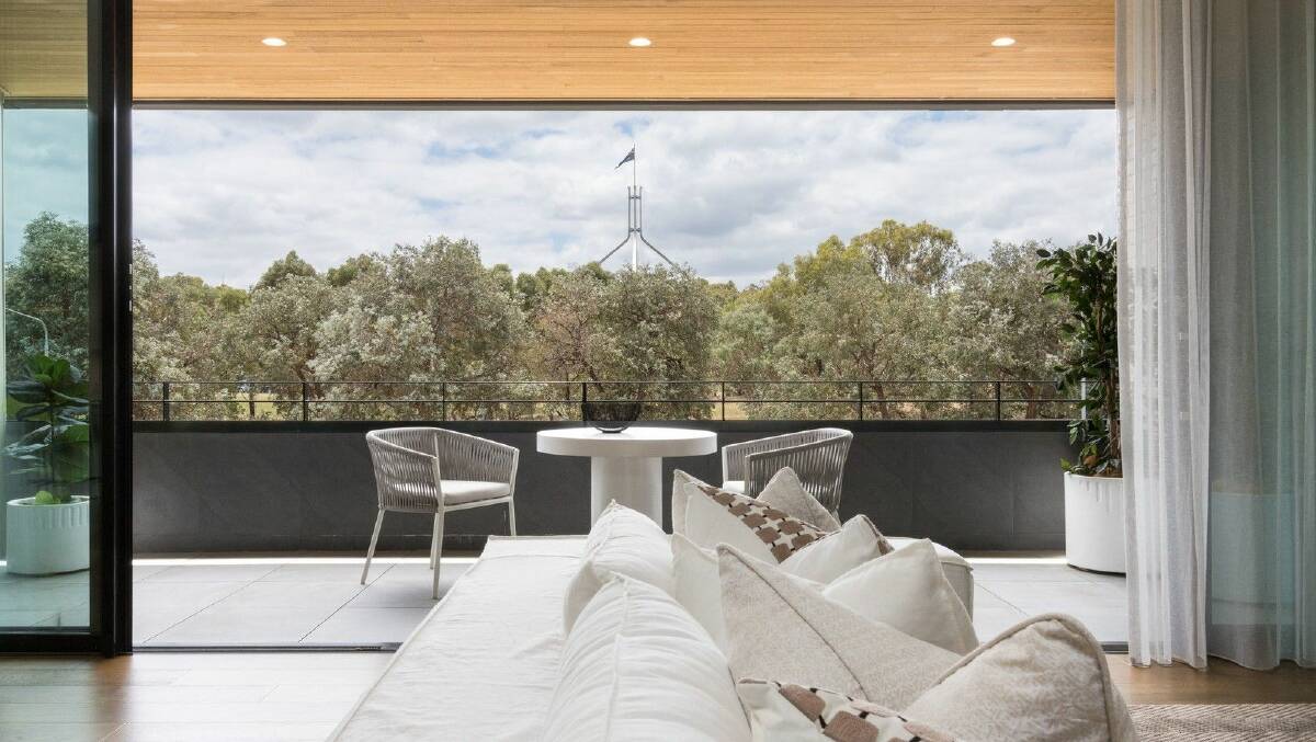 A four-bedroom penthouse in Forrest was among the top sales of the year. Picture supplied