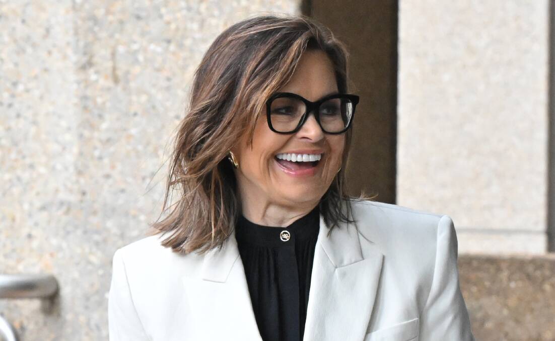 Journalist Lisa Wilkinson outside the Federal Court. Picture by AAP