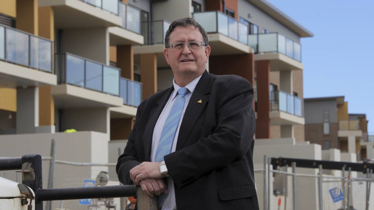 David Dawes, the head of the Economic Development Directorate on Flemington Road in August 2012. Picture by Graham Tidy