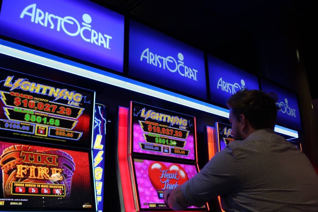 GAMBLING: Statistics from Liquor and Gaming NSW has revealed poker machines in hotels are making more than clubs per average across the state. Photo: file.