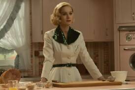Brie Larson as Elizabeth Zott in Lessons in Chemistry. Picture Apple