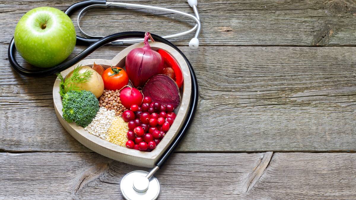 A diet rich in fruits, vegetables, whole grains, nuts, fish, poultry and olive oil, has been shown to lower heart disease. Picture Shutterstock