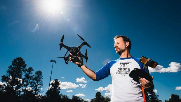 Mark Will said more information should be provided to drone users in order to prevent crashes or near misses with aircraft. Photo: Rohan Thomson