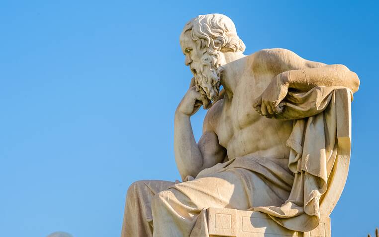 The Greek philosopher Socrates believed there was more to be learnt in books than travel. 