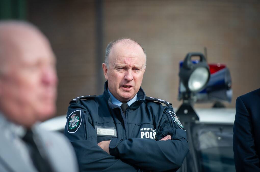 Neil Gaughan was one of the longest serving CPOs of the ACT until he retired 10 days ago. Picture by Karleen Minney