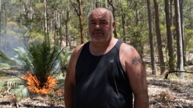 Cool Burning: Noel Webster is a cultural fire practitioner, currently working with local Landcare and community, re-igniting cultural fire practices.