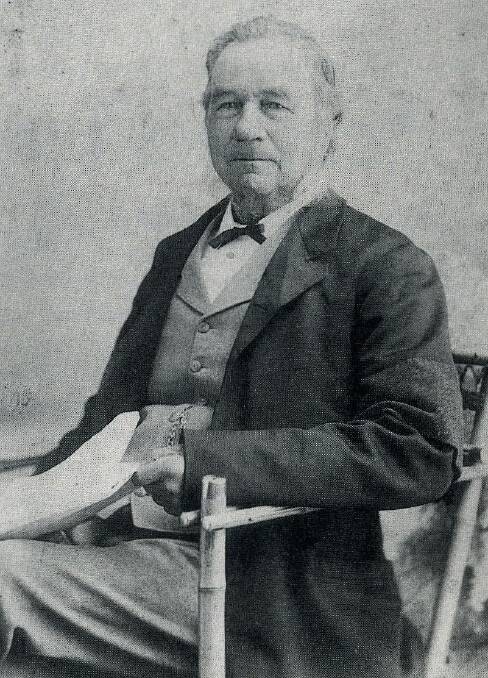 trail blazer: William Duggan Tarlinton (1806-1893) pioneered the track to the far south coast.