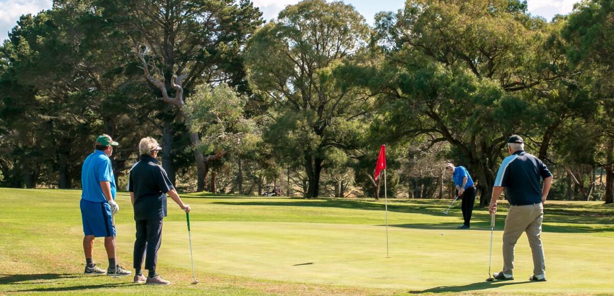 On the green: The picturesque Braidwood Golf Club will host the Diggers Day on November 9, with the normal competition rescheduled for November 10. Photo: Kathy Toirkens.