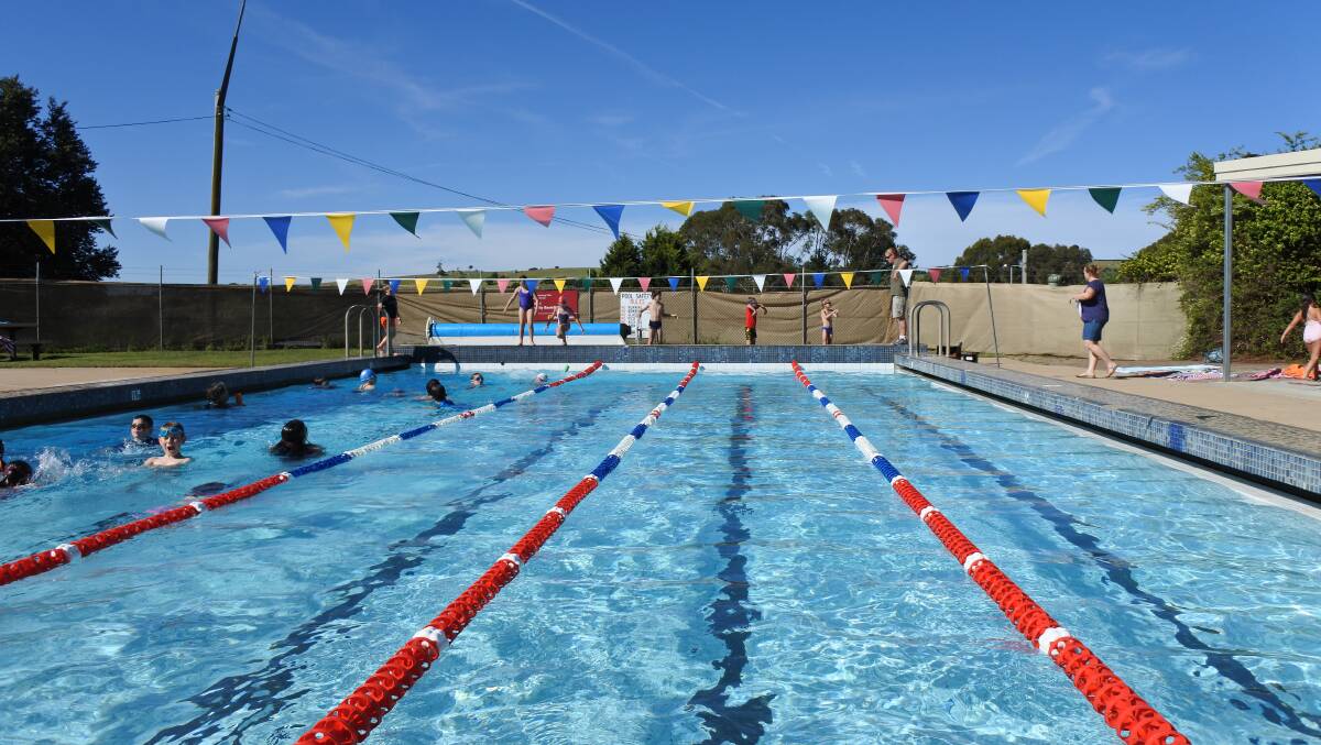 Dive in: This summer's swimming action will kick off at Braidwood Memorial Swimming Pool this Saturday from 11.00am, where there will also be a barbecue. Photo: Elspeth Kernebone.