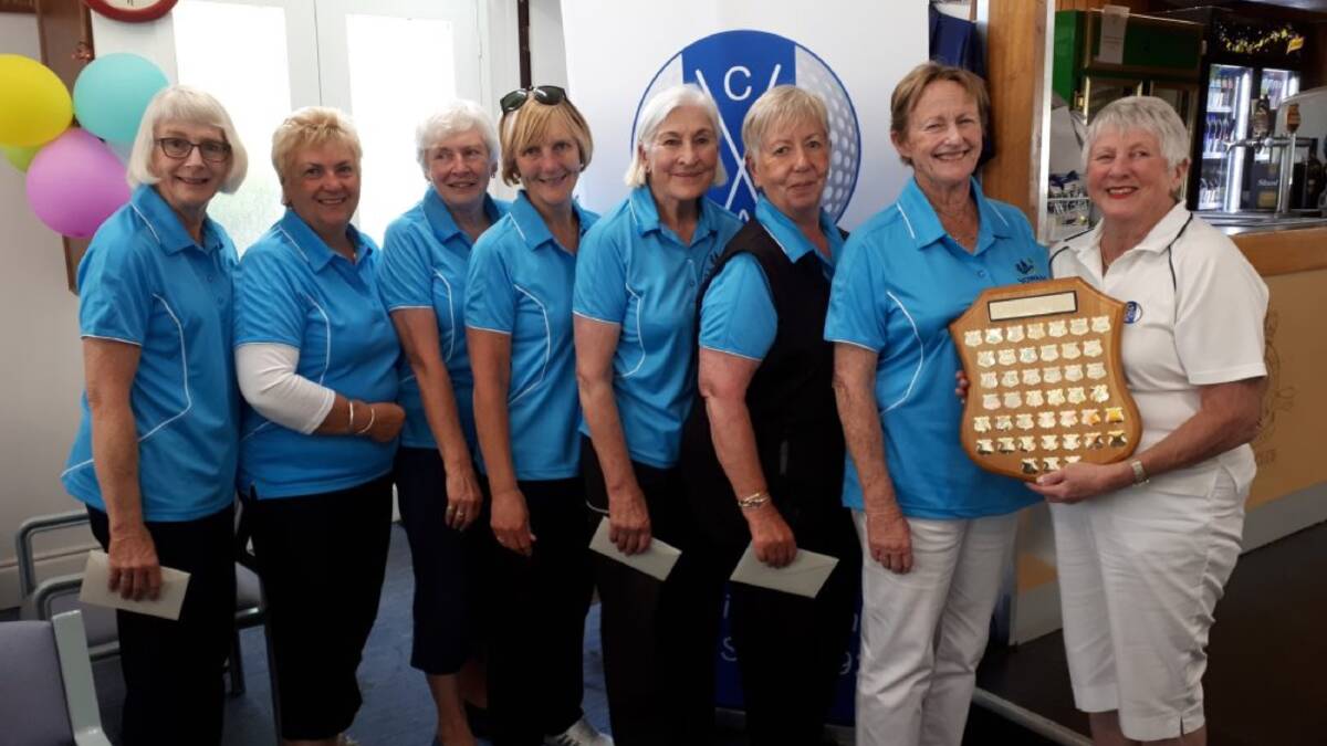 Close victory: The Yowani team (pictured) won the Canberra Shield at RMC recently, but Braidwood pushed them right to the edge. Photo: CSGA. 