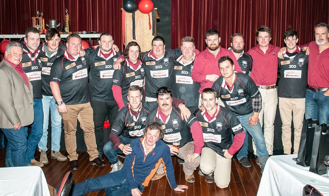 Together now: The Redbacks were commended by the club for their behaviour on the field in 2018. Photo: Kathy Toirkens. 
